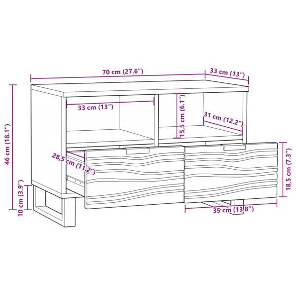 Unterhaltungszentren & TV-Ständer Weiß und Schwarz