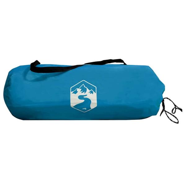 Fahrradgarage mit Dach mit Speicher Blau 218 x 156 x 180 cm