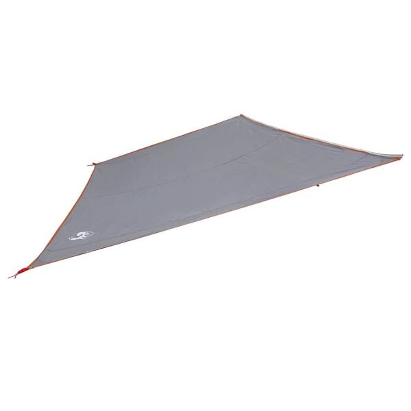 Wasserfeste Plane Grau und Orange 350 x 240 cm