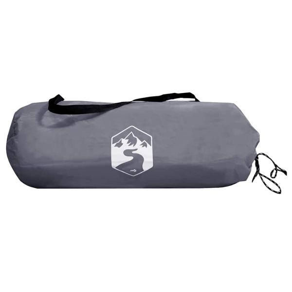 Wasserfeste Plane Grau und Orange 350 x 240 cm