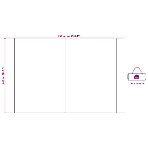 Wasserfeste Plane Blau 460 x 240 cm