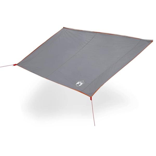 Wasserfeste Plane Grau und Orange 460 x 240 cm