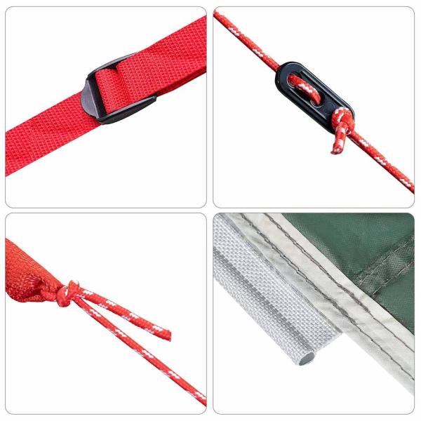 Wasserfester Tarp 302 x 240 x 240 cm