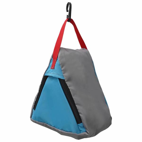 Aufbewahrungstasche Grau, Blau, Rot 24 x 16 x 24 cm