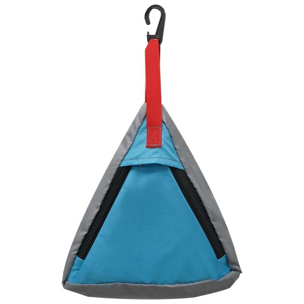 Aufbewahrungstasche Grau, Blau, Rot 24 x 16 x 24 cm