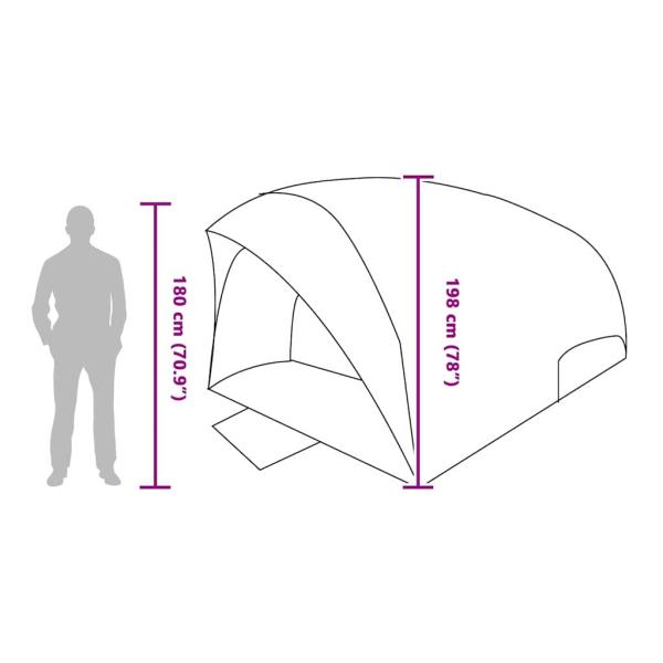 Tunnelzelt 410 x 285 x 198 cm