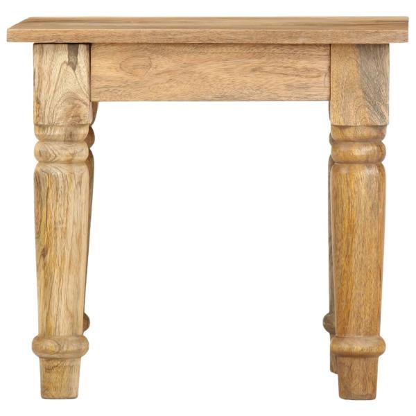 Beistelltisch 43×43×40 cm Massivholz Mango