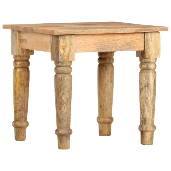Beistelltisch 43×43×40 cm Massivholz Mango