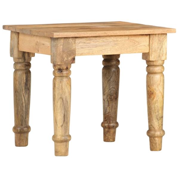 Beistelltisch 43×43×40 cm Massivholz Mango