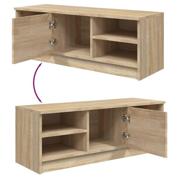 TV-Schrank Sonoma-Eiche 102x35,5x36,5 cm Holzwerkstoff