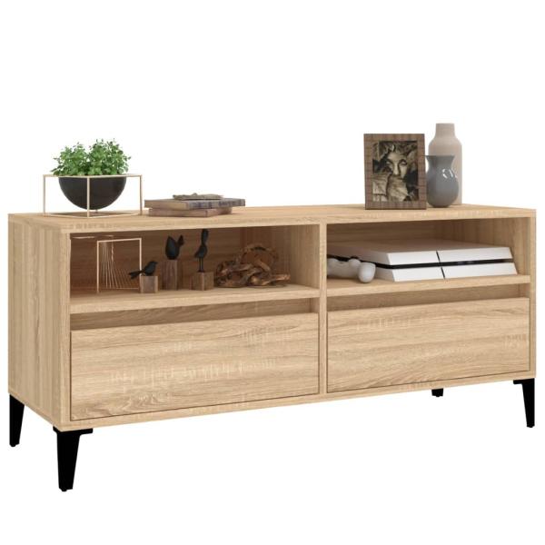 TV-Schrank Sonoma-Eiche 100x34,5x44,5 cm Holzwerkstoff