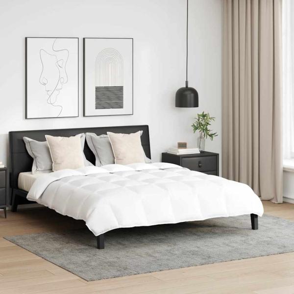 ARDEBO.de - Bettdecke Sonstiges mit Kissen 3 pcs Weiß 240 x 220 cm Daunen