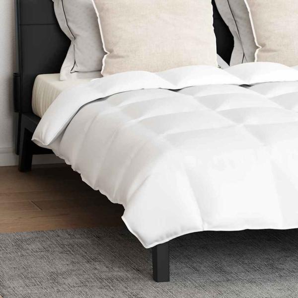 Bettdecke Sonstiges mit Kissen 3 pcs Weiß 240 x 220 cm Daunen
