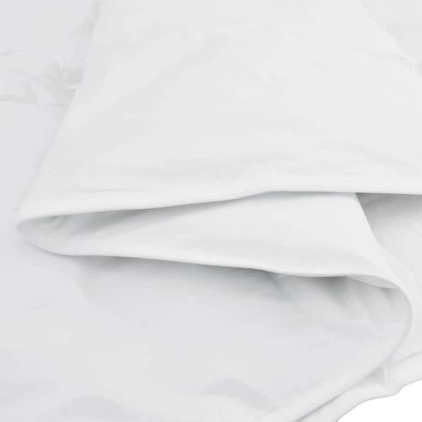 Bettdecke Sonstiges mit Kissen 3 pcs Weiß 240 x 220 cm Daunen