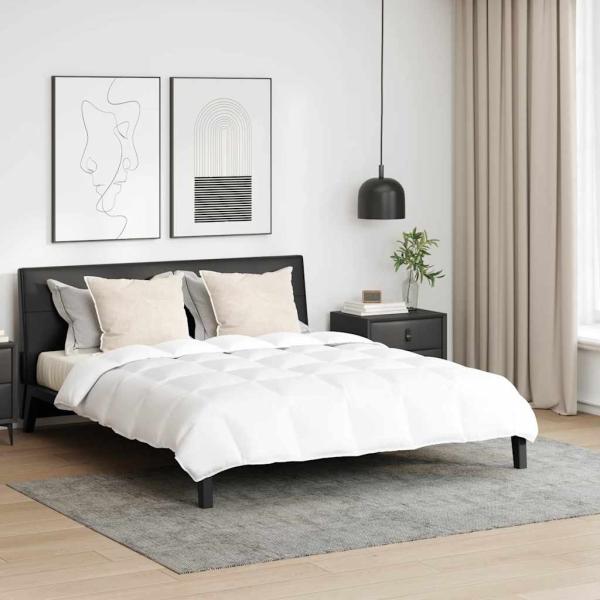 ARDEBO.de - Bettdecke Sonstiges mit Kissen 3 pcs Weiß 240 x 220 cm Daunen