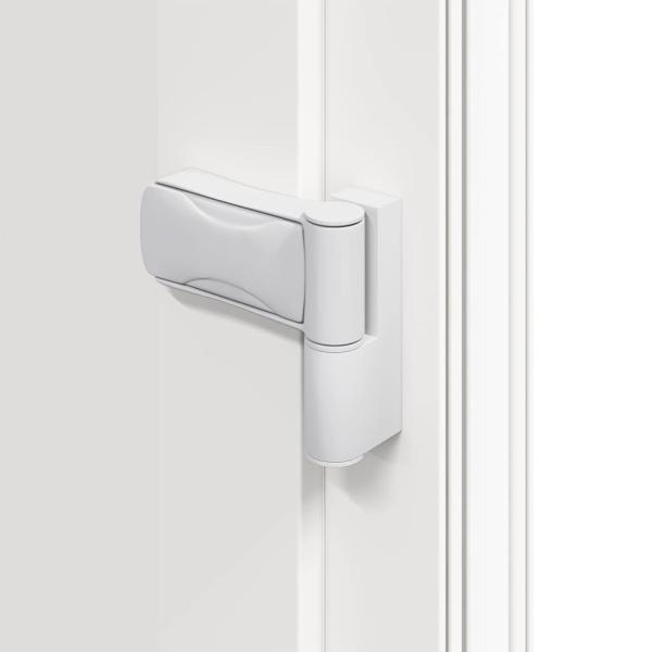 Vordertür Weiß 98 x 208 cm PVC