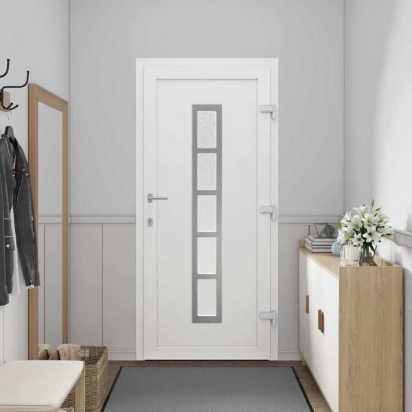 Vordertür Weiß 98 x 208 cm PVC