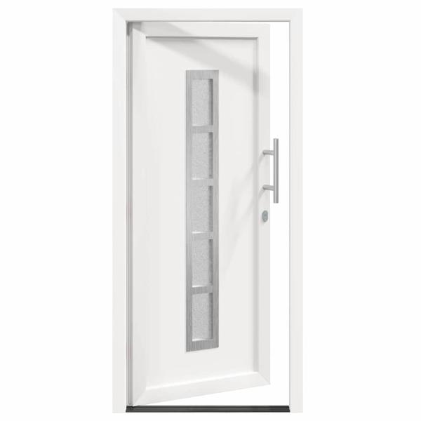Vordertür Weiß 98 x 208 cm PVC