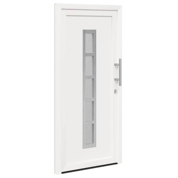 Vordertür Weiß 108 x 208 cm PVC