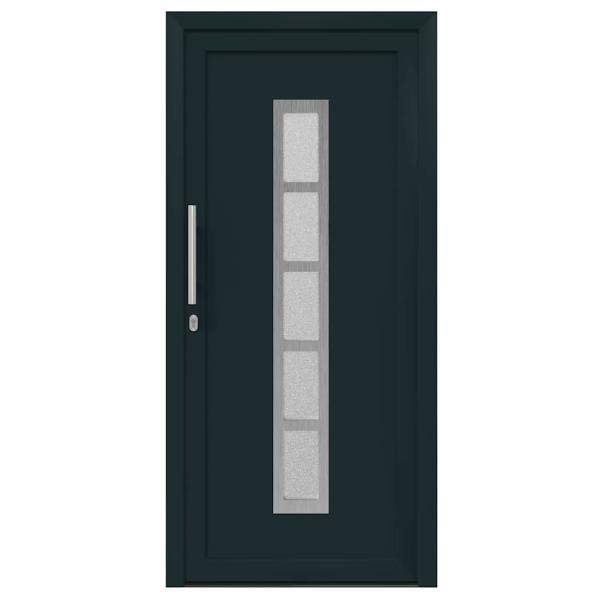 Vordertür Anthrazit 108 x 208 cm PVC