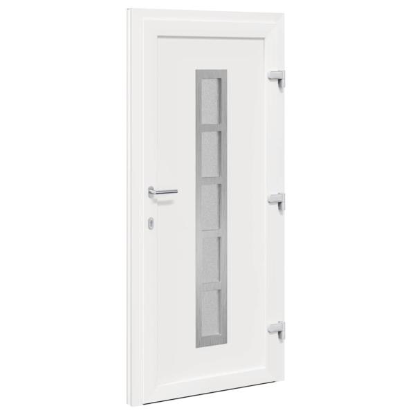 Vordertür Anthrazit 98 x 208 cm PVC