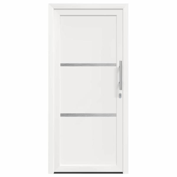 Vordertür Weiß 98 x 200 cm PVC