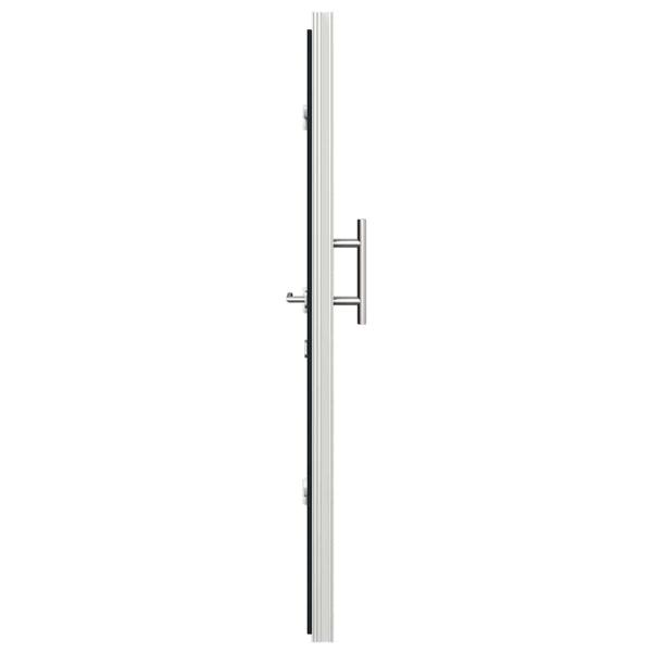 Vordertür Anthrazit 98 x 198 cm PVC