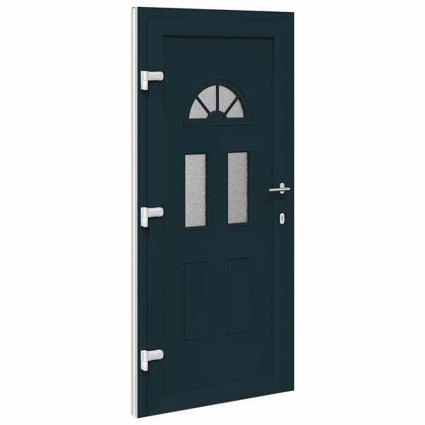 Vordertür Anthrazit 98 x 198 cm PVC