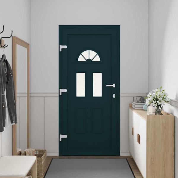 Vordertür Anthrazit 110 x 210 cm PVC