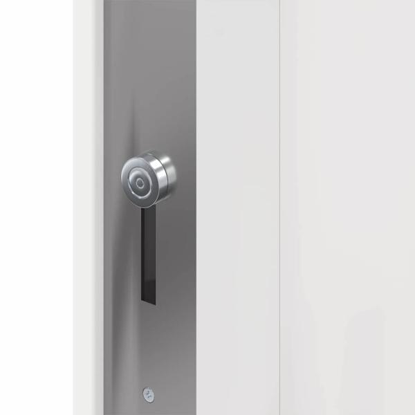Vordertür Weiß 108 x 208 cm PVC