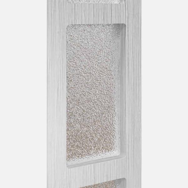 Vordertür Weiß 108 x 208 cm PVC