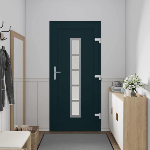 Vordertür Anthrazit 98 x 200 cm PVC