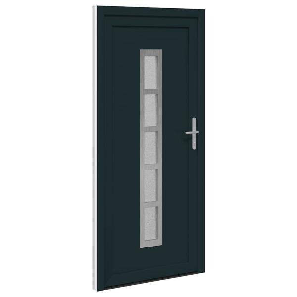 Vordertür Anthrazit 98 x 208 cm PVC