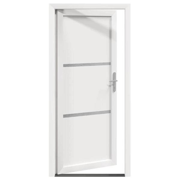 Vordertür Weiß 98 x 208 cm PVC