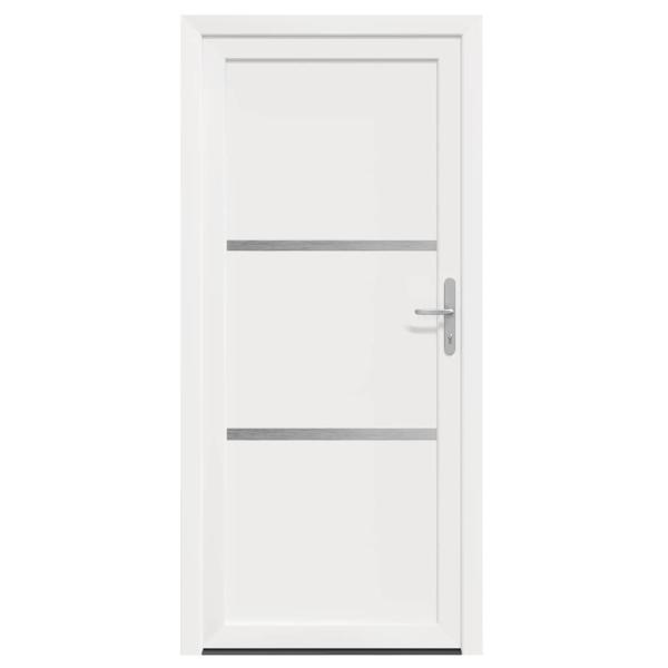 Vordertür Weiß 98 x 208 cm PVC