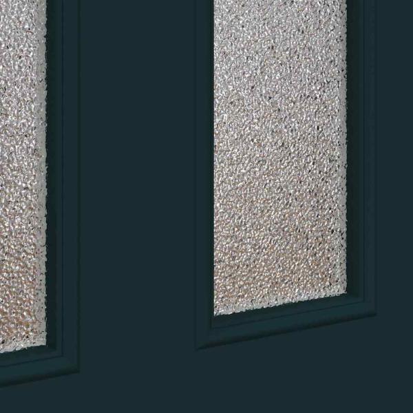 Vordertür Anthrazit 98 x 208 cm PVC