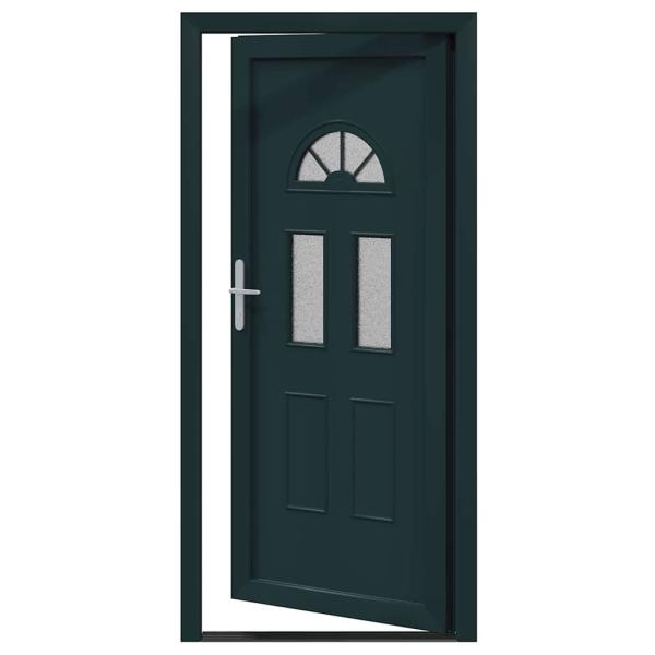 Vordertür Anthrazit 98 x 208 cm PVC