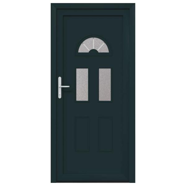 Vordertür Anthrazit 98 x 208 cm PVC