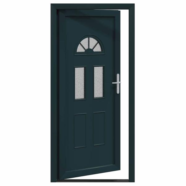 Vordertür Anthrazit 110 x 210 cm PVC