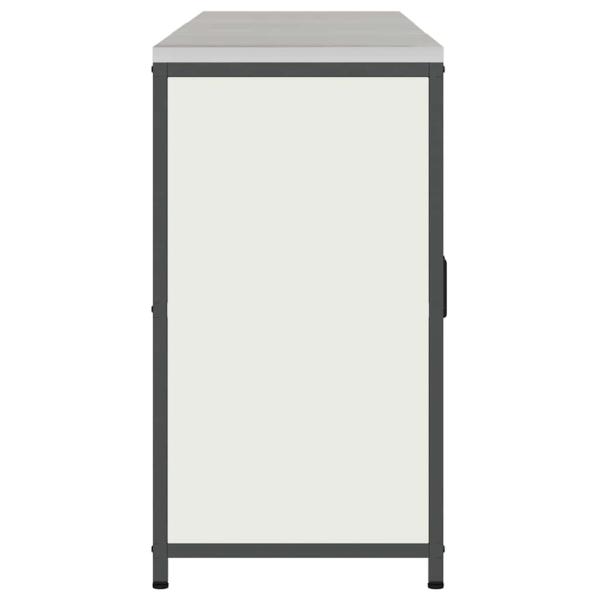 Küchenaufbewahrungsset mit Regal Sonstiges mit Speicher mit Tür 3 pcs Weiß 210 x 50 x 92 cm