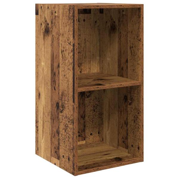 TV-Schrank-Set mit Speicher 4 pcs Altholz Holzwerkstoff