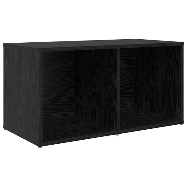TV-Schrank Set mit Regal mit Speicher 8 pcs Schwarze Eiche Holzwerkstoff