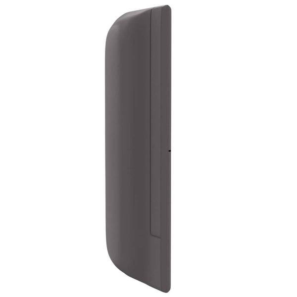 Kopfteil Ohren 2 pcs Grau 40 x 16 x 5 cm Kunstleder