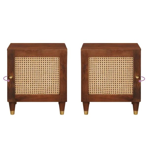 Nachttische 2 pcs 40 x 33.5 x 46 cm