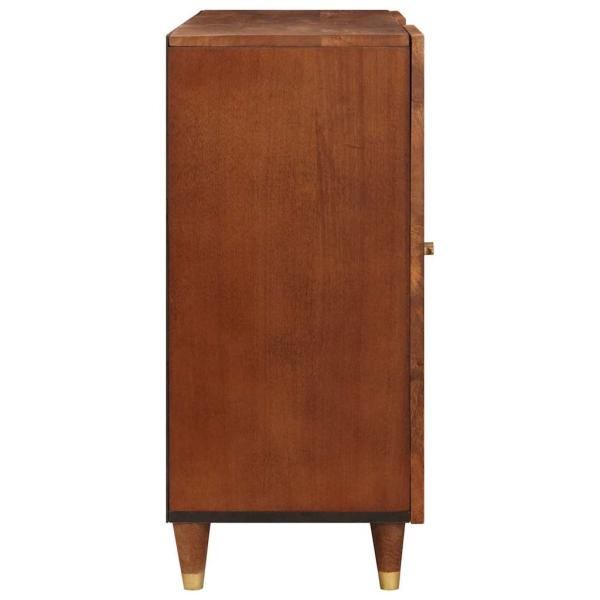 Medienlagerungsschränke & Regale mit Regal mit Speicher mit Tür Braun