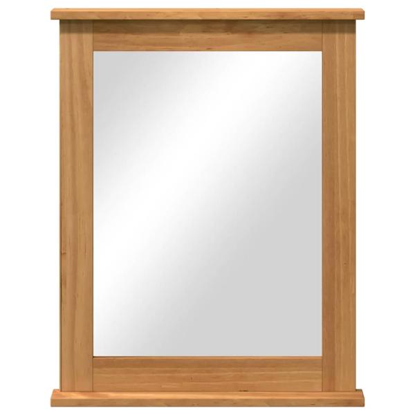 Spiegel Honigbraun 55,5 x 5 x 70 cm Massivholz Kiefer