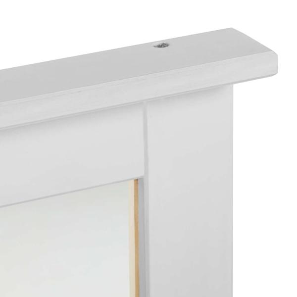 Spiegel VIGO Antik Weiß 55,5 x 5 x 70 cm Massivholz Kiefer
