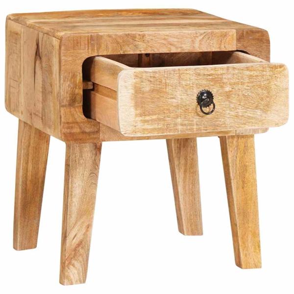 Beistelltische Braun 40 x 32 x 46 cm massives Mangoholz