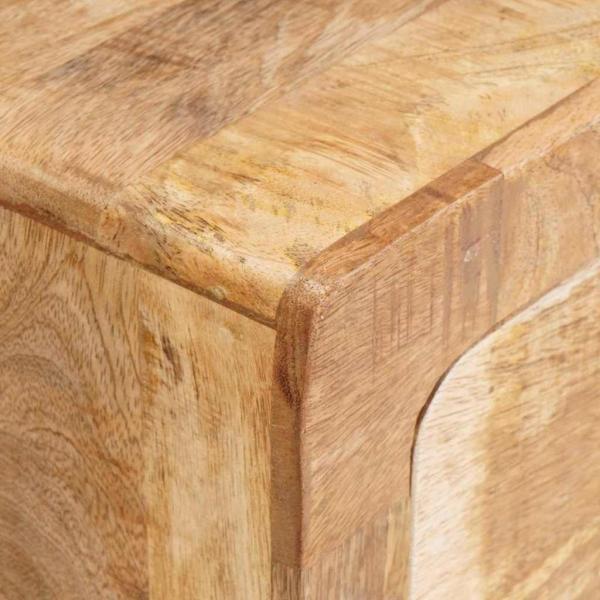 Beistelltische Braun 40 x 32 x 46 cm massives Mangoholz