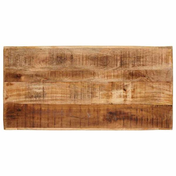 Beistelltische 3 pcs Braun massives Mangoholz